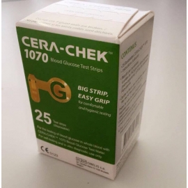 CERA-CHEK 1070 Bandelettes de glycémie