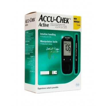 Le lecteur de glycémie Accu-Chek Active